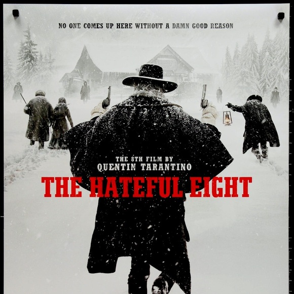 27x40 Theater Sized Doublesided The Hateful Eight Poster - Picture 1 of 3